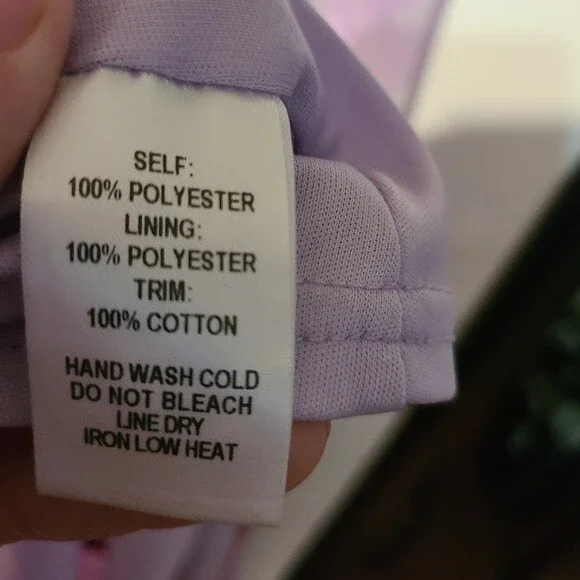 Lulus Sammi Lavender Lilac Purple Floral Ruffle Maxi Dress Size XS - Picture 8 of 9